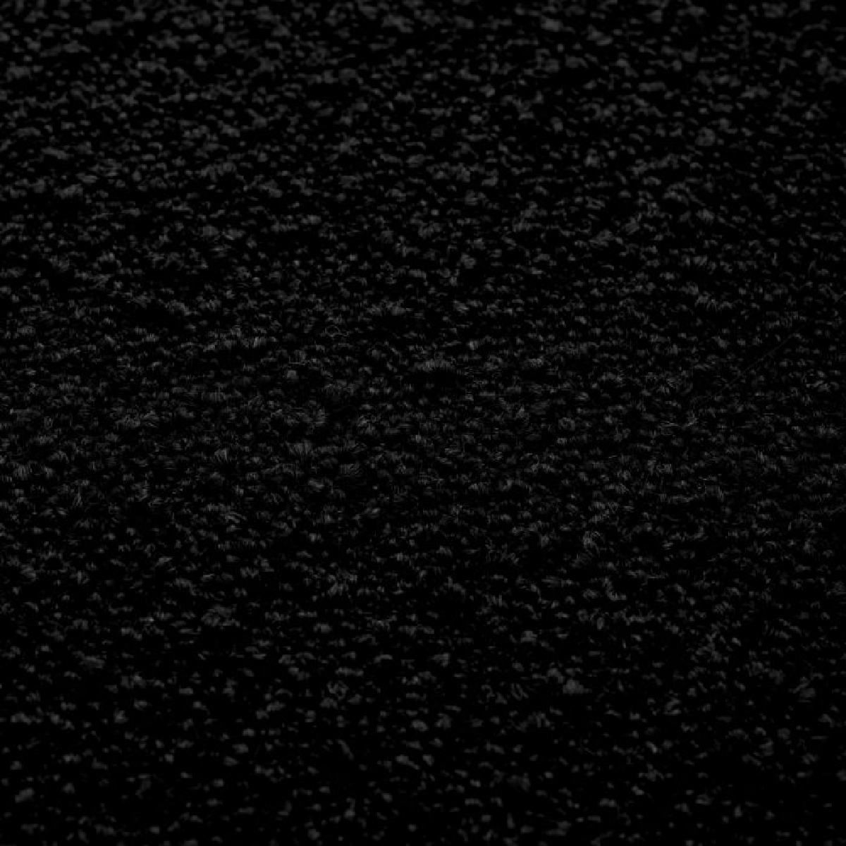 Fauteuil bouclé noir