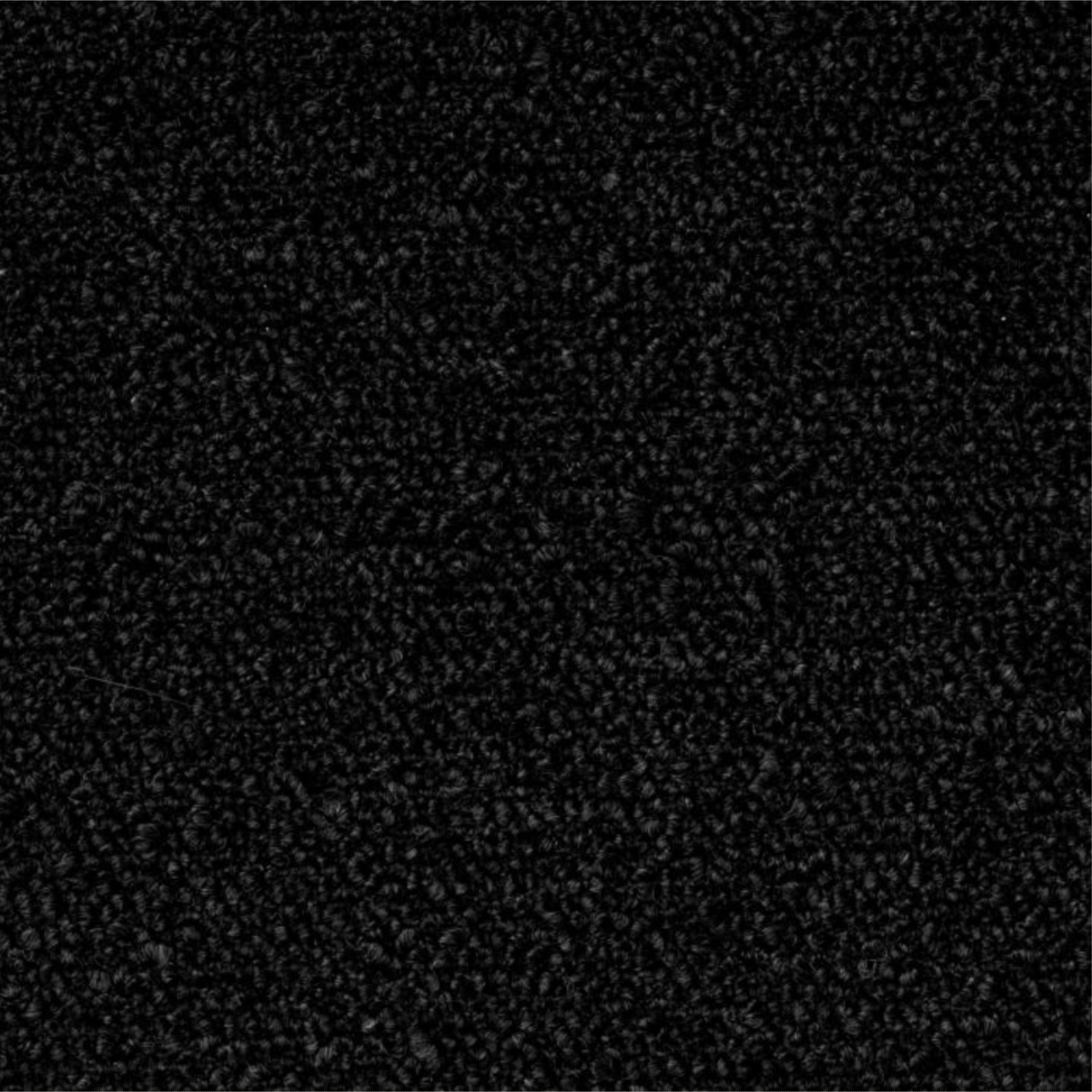 Fauteuil bouclé noir