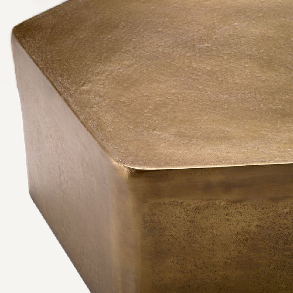 Table basse en laiton (lot de 3)