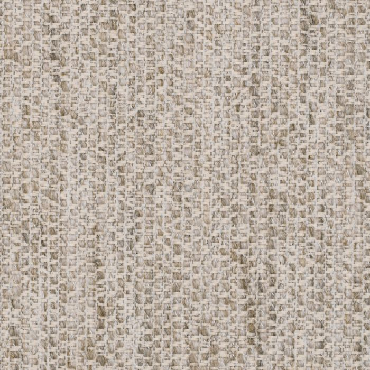 Pouf en tissu greige