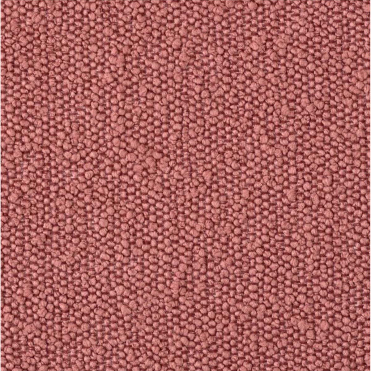 Fauteuil bouclé rose