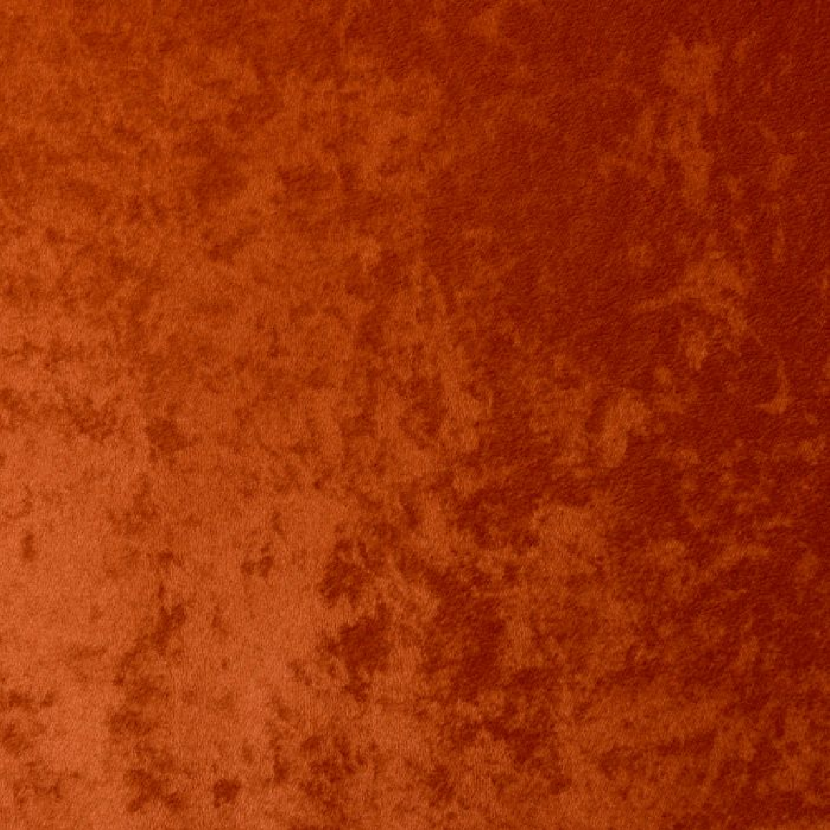 Fauteuil en velours orange