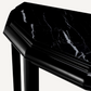Console en marbre noir