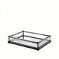 Plateau rectangulaire en bronze