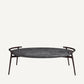 Table basse en marbre gris