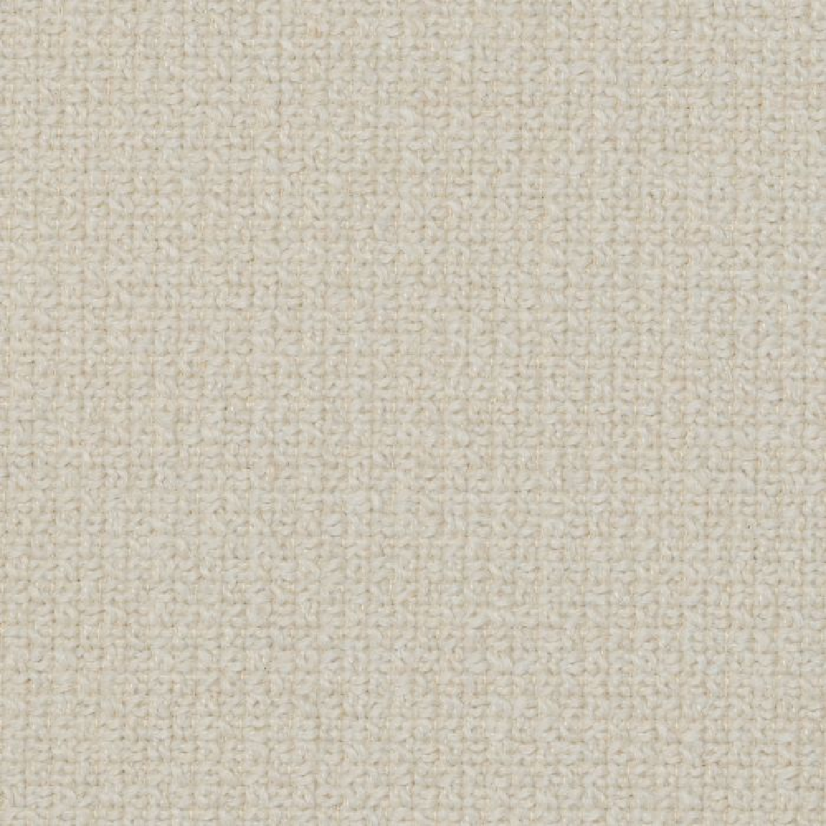 Pouf en tissu crème (lot de 3)
