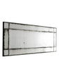 Miroir rectangulaire en verre vieilli L