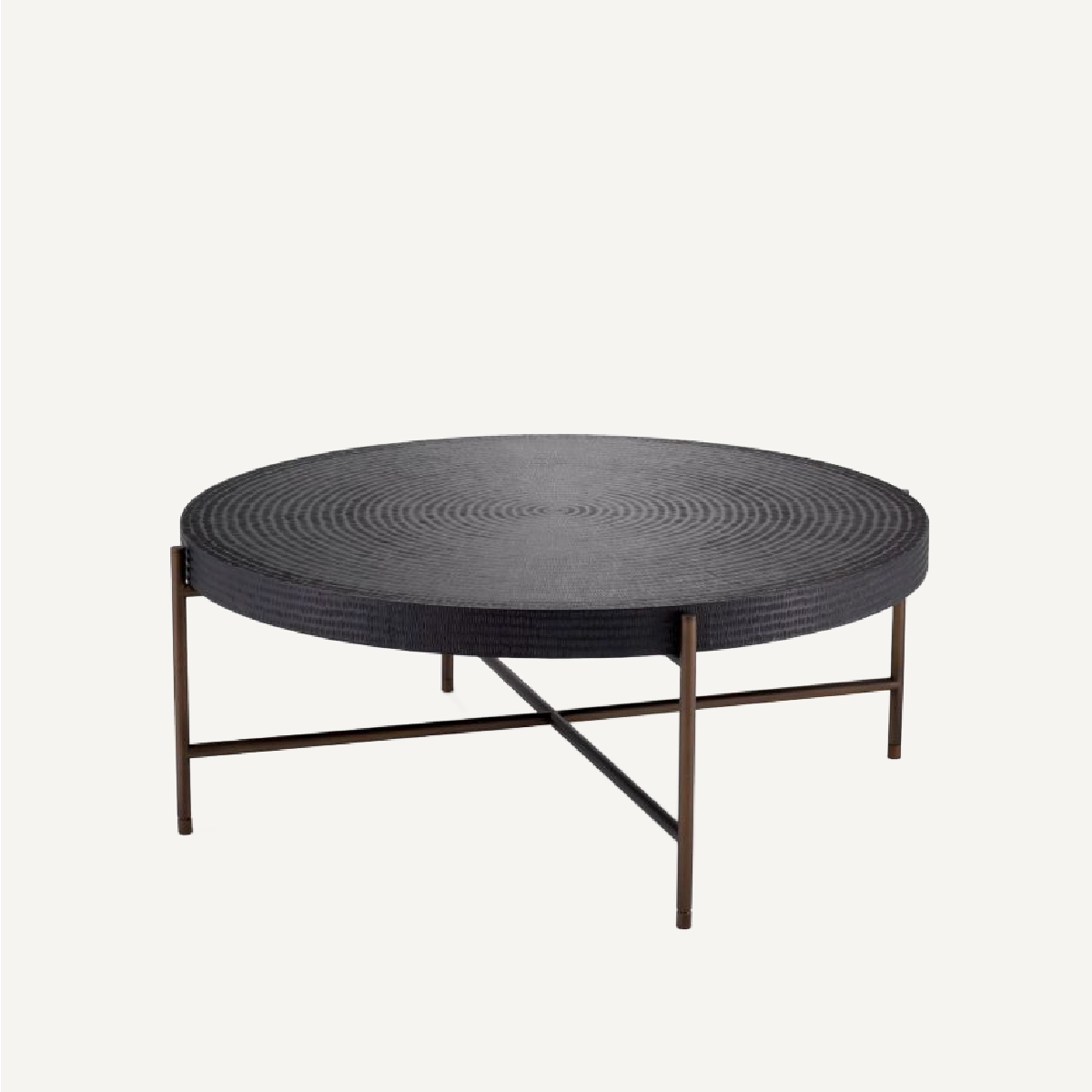 Table basse en bronze
