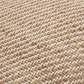 Pouf en jute beige