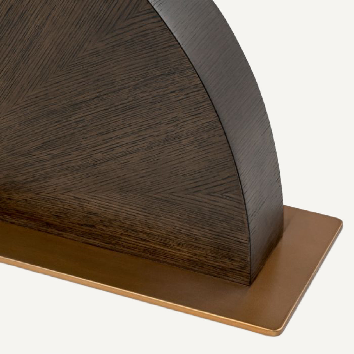 Console en chêne mocha
