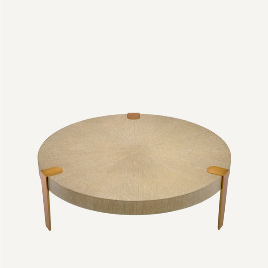 Table basse en chêne clair
