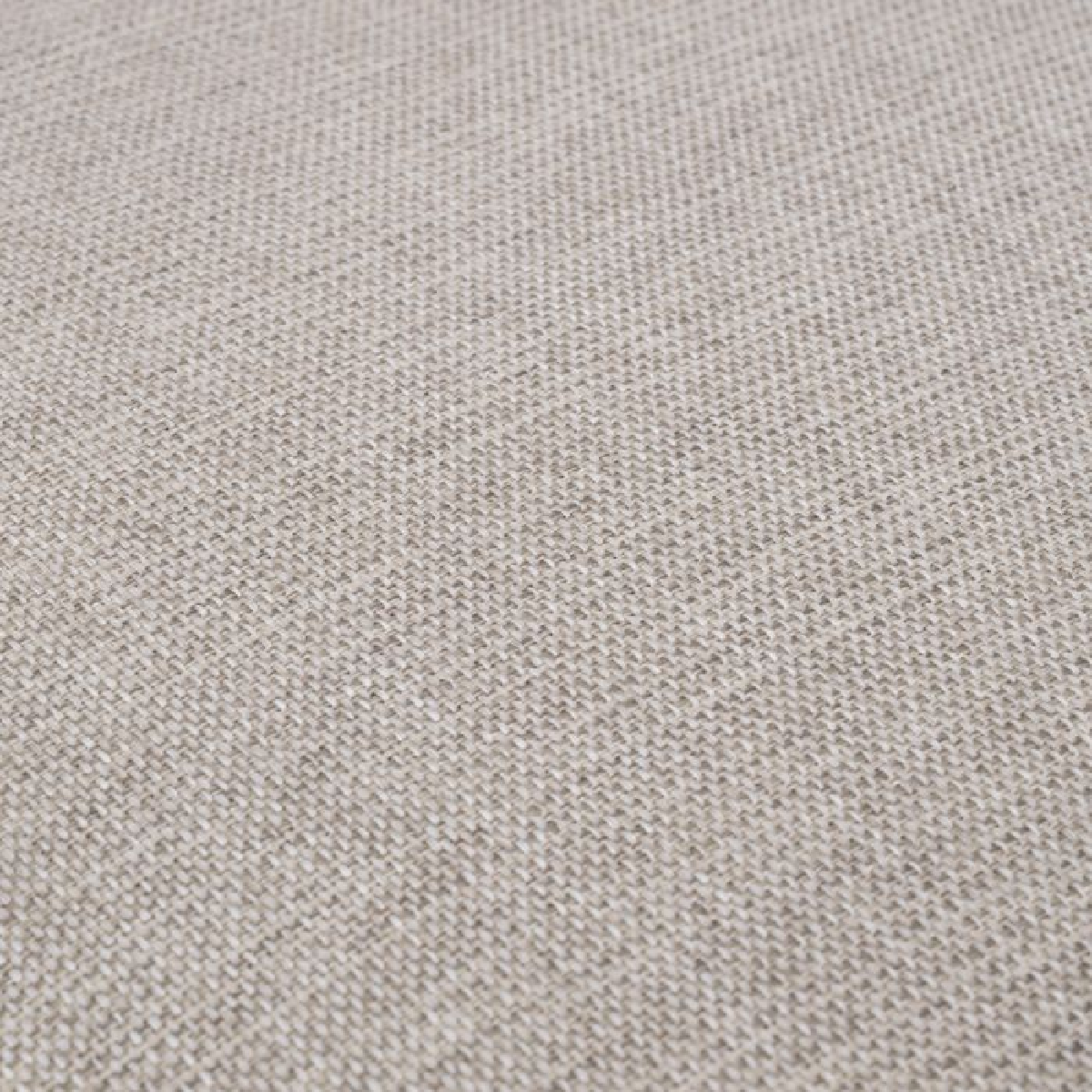 Chaise de comptoir en tissu blanc écru
