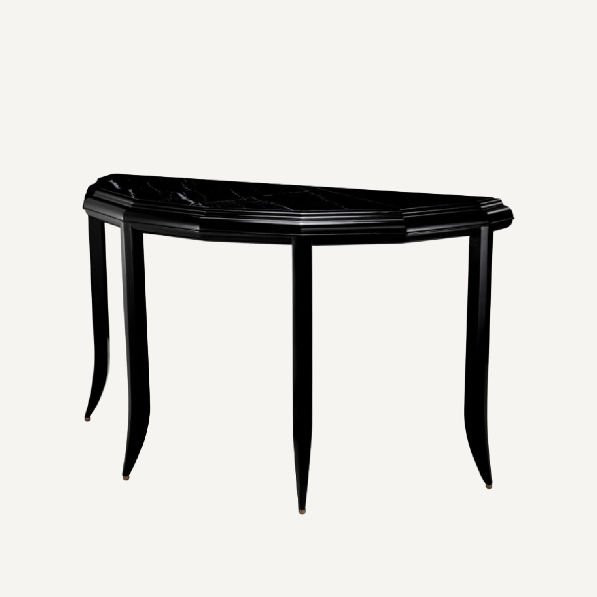 Console en marbre noir