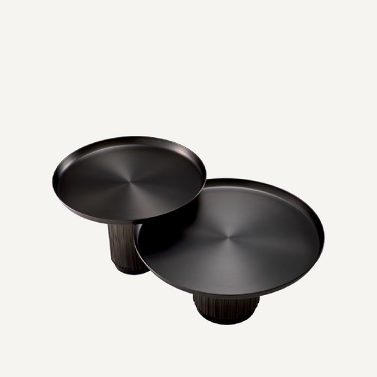 Table basse en bronze (lot de 2)