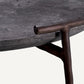Table basse en marbre gris