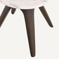 Table d'appoint ronde en marbre blanc