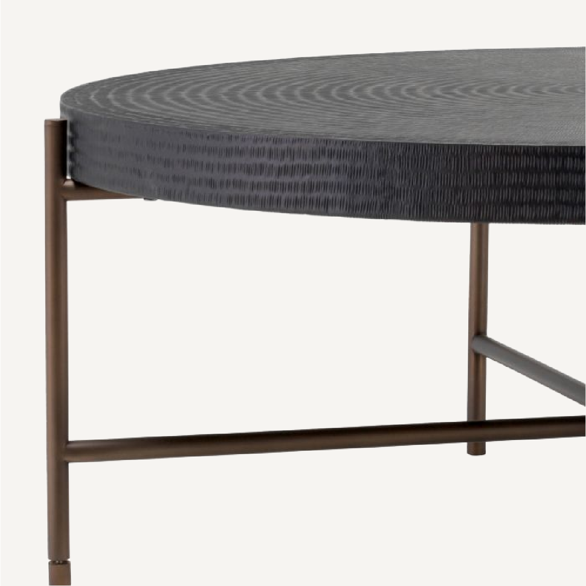 Table basse en bronze