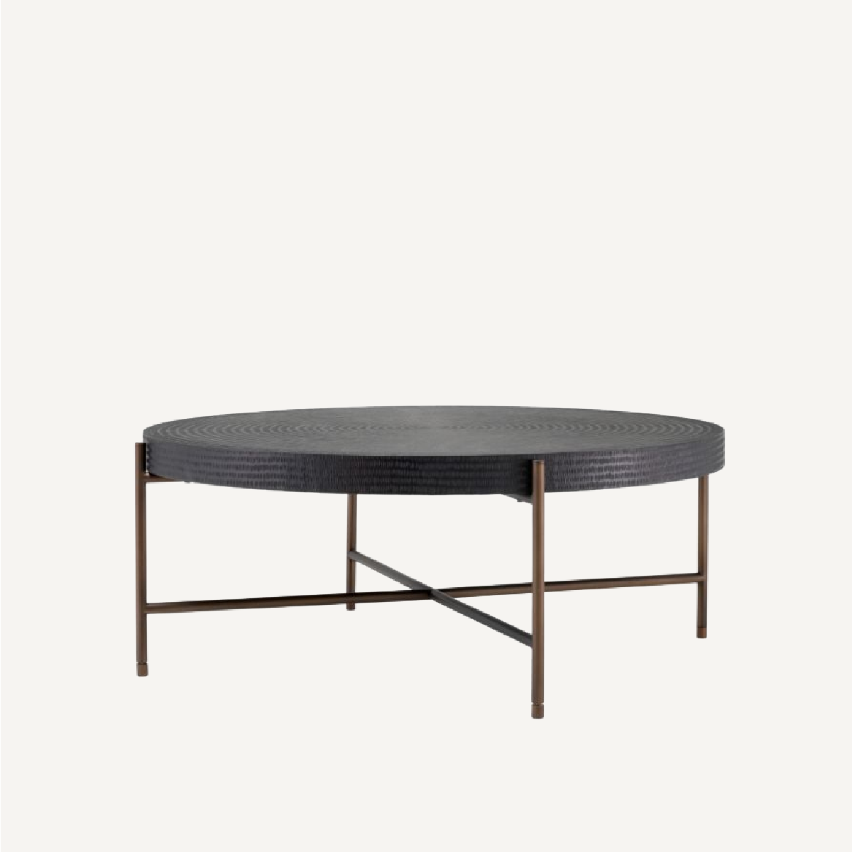 Table basse en bronze