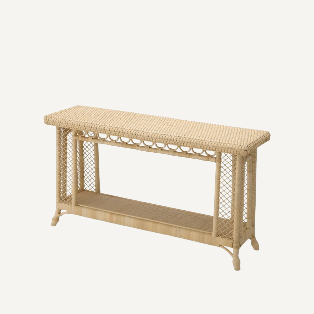 Console en rotin