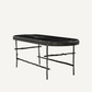 Table basse en marbre noir