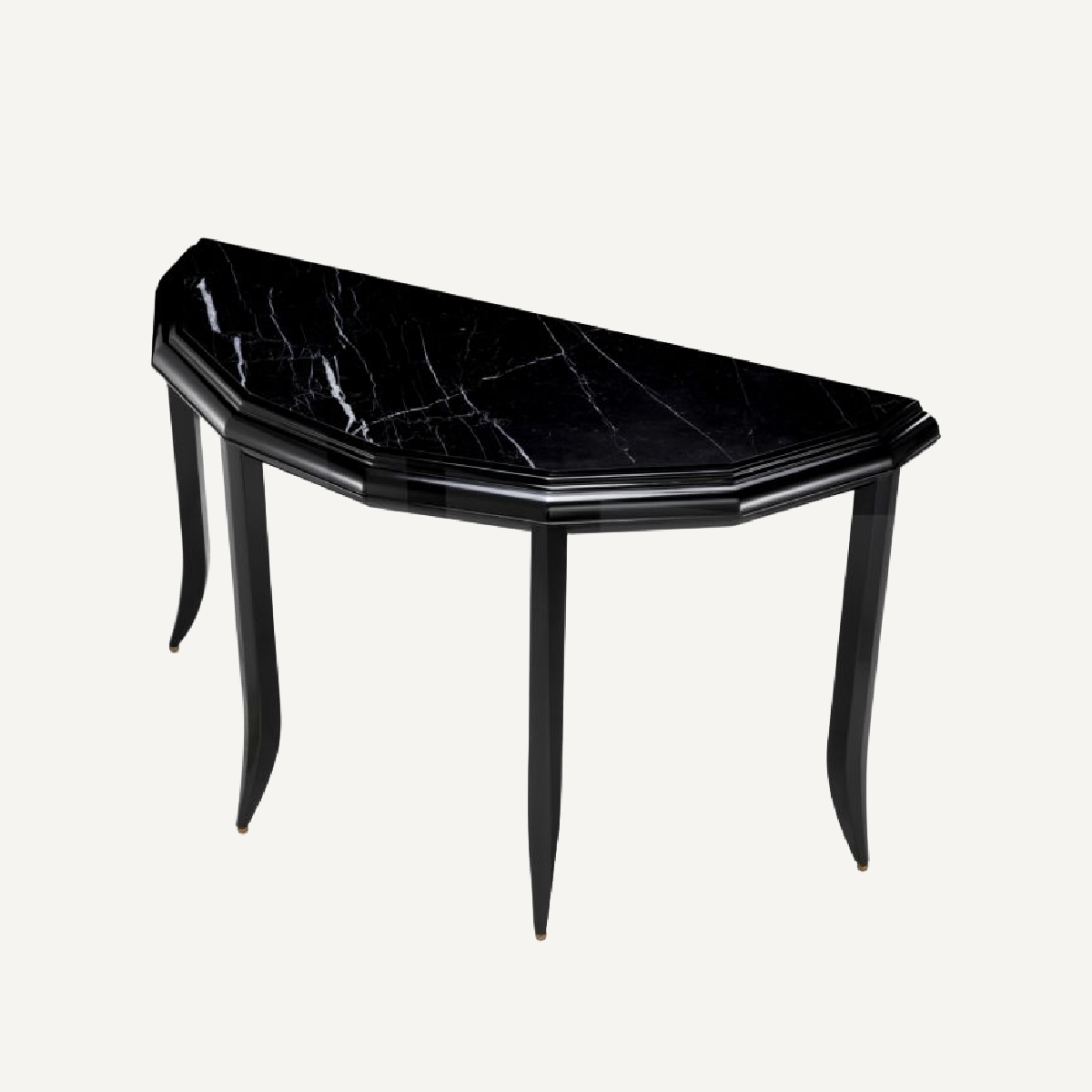 Console en marbre noir