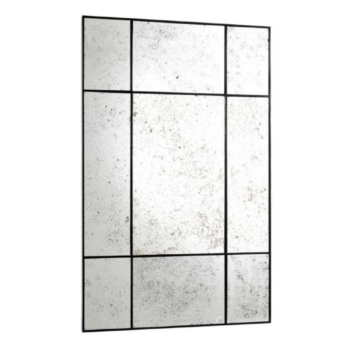 Miroir rectangulaire en verre vieilli