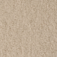 Pouf molletonné crème