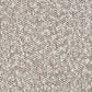 Chaise de salle à manger avec accoudoirs bouclé gris (lot de 2)