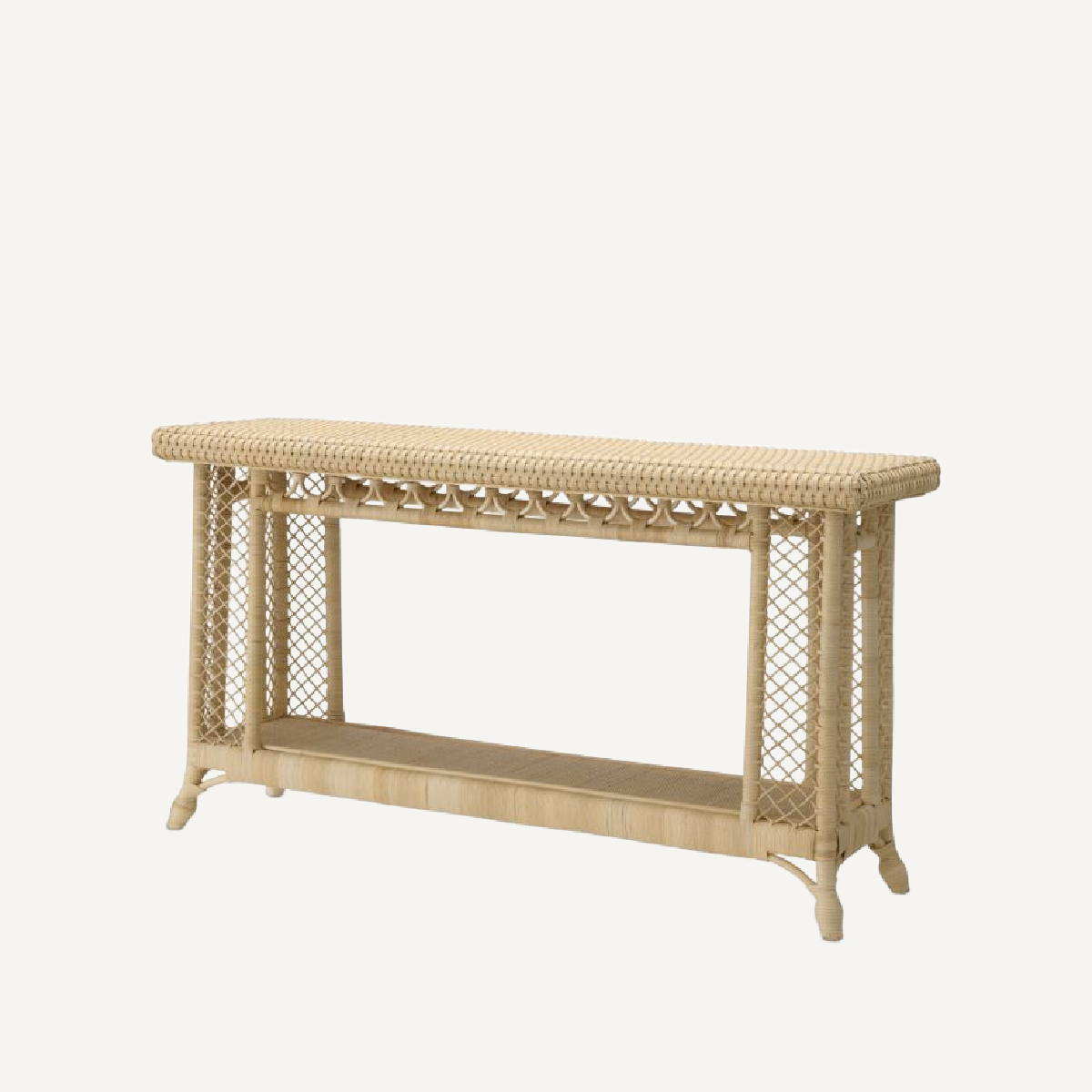 Console en rotin