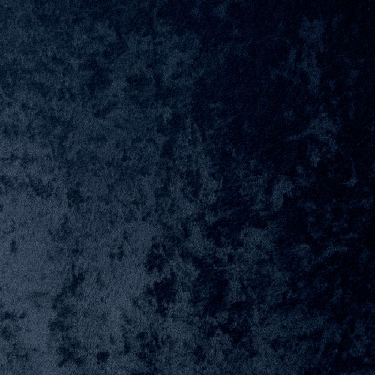 Tabouret en velours bleu nuit