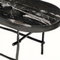 Table basse en marbre noir