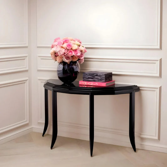 Console en marbre noir