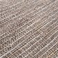 Chaise de salle à manger avec accoudoirs en tissu beige